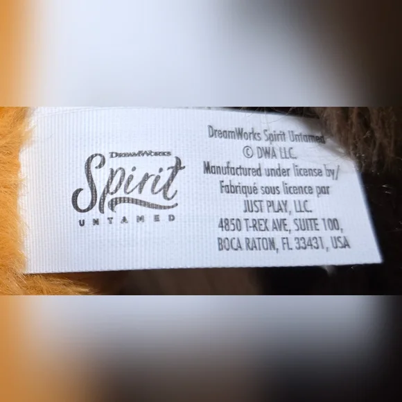 18" Dreamworks Spirit Riding Free Large Spirit Plush - Picture 4 of 4